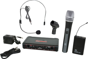 Galaxy Audio EDXR-HHBPS-N EDX Wireless Microphone System - Code N Freq. Range 518-542 MHz