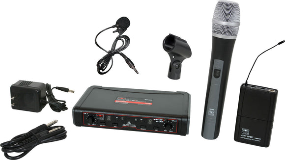 Galaxy Audio EDXR-HHBPV-D EDX Wireless Microphone System - Code D Freq. Range 584-607 MHz