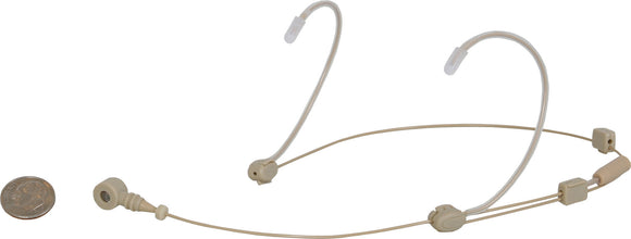 Galaxy Audio HSD Unidirectional Dual-Hook Headset - 2.5mm Cable Beige