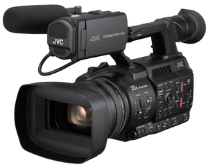 JVC Professional GY-HC500UN Connected Cam Handheld 4K 1-Inch Camcorder with NDI®|HX