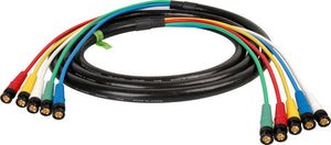 TecNec HDTV 5-Channel BNC Component RGC Cable 6FT