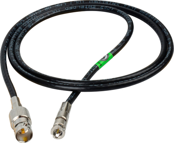 Connectronics High Density HD-BNC Male to Standard BNC Female HD-SDI Cable with Belden 1694A RG6 50 Foot