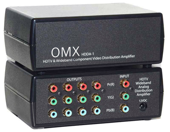 Ocean Matrix HDDA-1 HDTV Component Analog 1x4 Distribution Amplifier