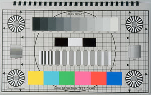 Vertex Accu-Chart HDTV Back Focus Chart