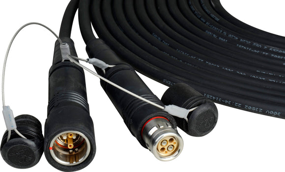 Camplex LEMO FUW-PUW Outside Broadcast SMPTE Fiber Camera Cable - 50 Foot