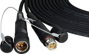 Camplex LEMO FUW-PUW Outside Broadcast SMPTE Fiber Camera Cable - 10 Foot