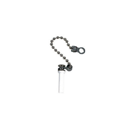 Camplex LC Fiber Connector Metal Dust Cap with Chain for Chassis