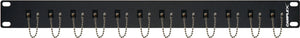 Camplex HF-SC12-SXMM 12-Port SC Simplex Multimode Feed-Thru Panel