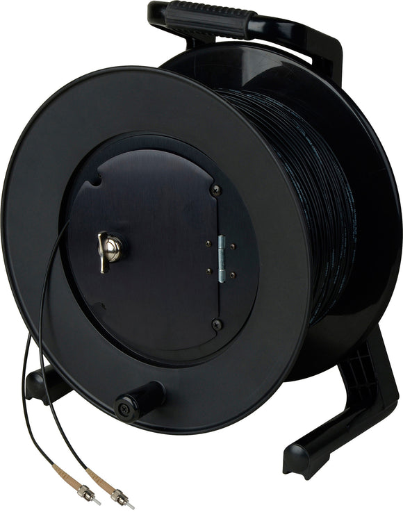 Camplex TAC1 Simplex 1-Channel OM1 Multimode ST Fiber Optic Tactical Cable Reel 1000 Foot