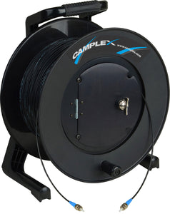 Camplex HF-TR1SM-ST-1500 TAC1 Simplex Single Mode ST Fiber Optic Tactical Cable Reel - 1500 Foot