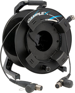 Camplex opticalCON QUAD to opticalCON QUAD MM Fiber Optic Tac Reel 500 Ft