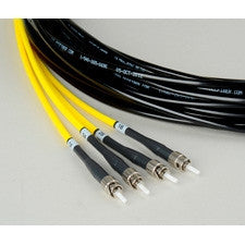 Camplex 4-Channel LC-Single Mode Tactical Fiber Optical Snake - 100 Foot