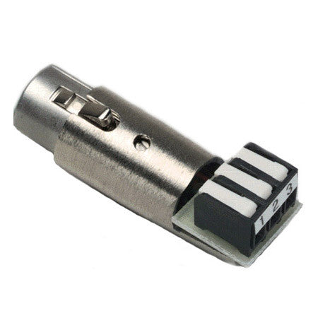 Har-Ken HK-118M XLR Male To Mini Barrier Adapter