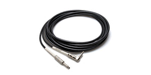 Hosa GTR-215R Guitar Cable Straight to Right Angle 15FT