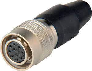 Hirose HR10A-10P-10S 10-Pin Female Push-Pull Connector with 10mm Male Shell