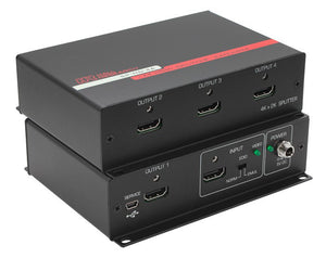 Hall Research SP-HD-4A 1x4 HDMI Video Splitter with 4K Support