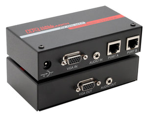 Hall Research UVA-2 1x2 VGA with Audio Over CAT5 Sender