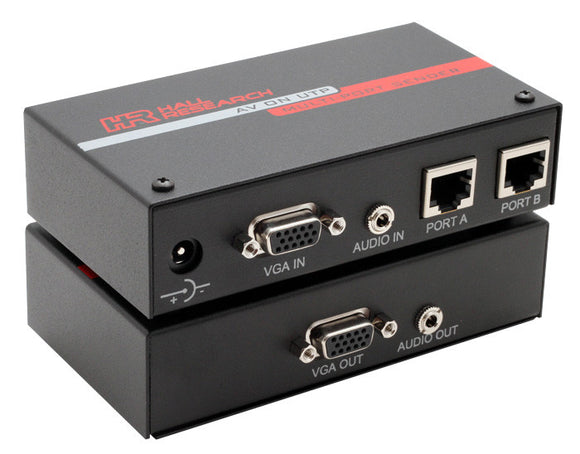 Hall Research UVA-4 1x4 VGA with Audio Over CAT5 Sender