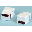 HDMI Female-Female Keystone Coupler - White