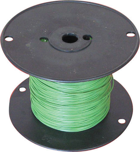 NTE Electronics 16 AWG 300V Stranded Hook-Up Wire 100FT Green