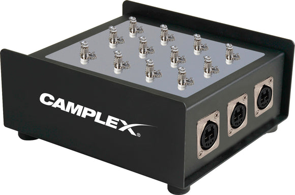 Camplex 1-Channel Neutrik OpticalCON to Duplex ST Fiber Breakout Box