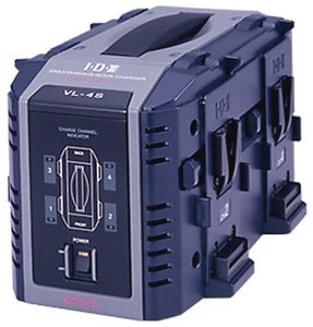 IDX VL-4S 4-CH. High Speed Simultaneous Charger For V Mount Batteries