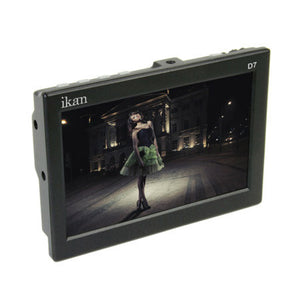 ikan D7-PG6 7 Inch 3G-SDI LCD Monitor with Panasonic G6 Battery Plate