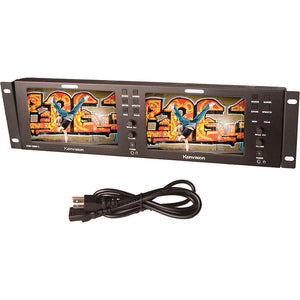 ikan KVM-7050W-2 Dual 7 Inch Rackmount