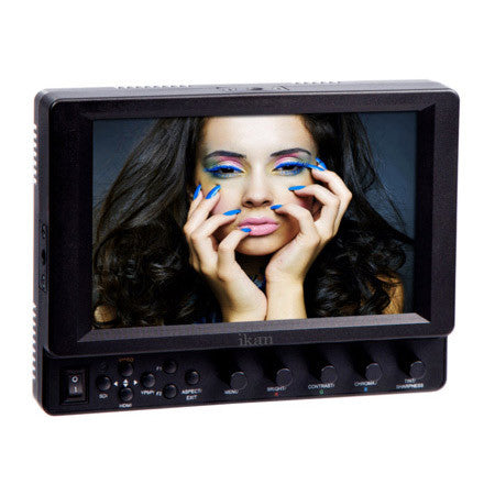 ikan VX7i-PG6 7 Inch HD-SDI Field Monitor - Panasonic G6 Battery Plate