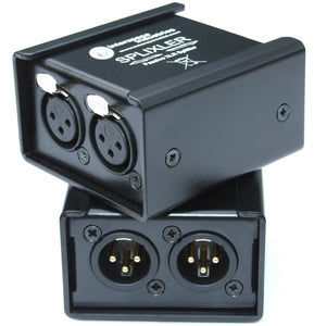 Interspace Industries SPLIXLER 2 Male to 2 Female XLR Splitter