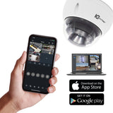 4MP Starlight AI Dome Network Camera