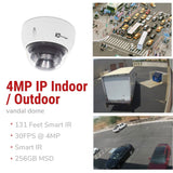 4MP Starlight Dome Network Camera