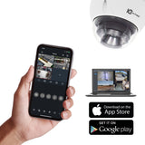 4MP Starlight Dome Network Camera