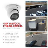 4MP Starlight Eyeball Network Camera