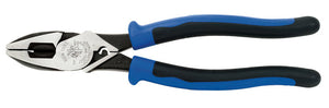 Klein High-Leverage Side-Cutting Pliers - Connector Crimping & Fish Tape Pulling