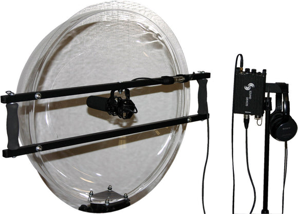 JonyJib JonyShot Parabolic 24In Clear Acrylic Dome with Isolated Mic Mount Only