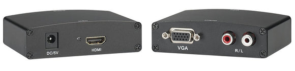 KanexPro HDVGARL HDMI to VGA with Stereo Audio Converter