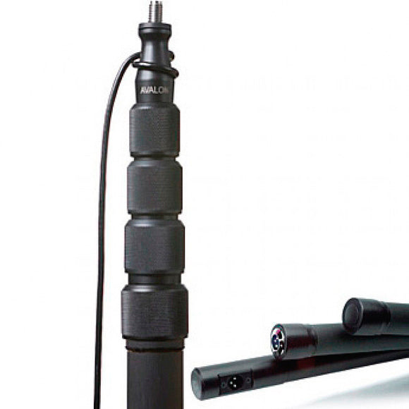 K-Tek KEG-150CCR Carbon Fiber Boom Pole with Right Angle XLR Male