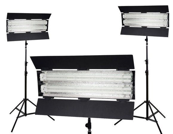 FloLight KIT-FL-110HMD3 3-Point Daylight Lighting Kit