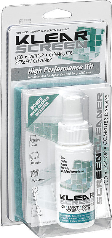 Klear Screen KS-2HP High Performance Kit Plasma and LCD Screen Cleaner