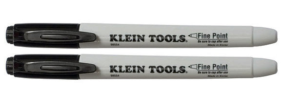 Klein Tools Fine Point Permanent Markers (2 Pack)