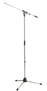 K&M 210/2 Microphone Stand - Nickel