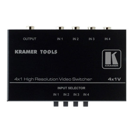 Kramer 4X1V Mechanical - 4x1 Video Switcher