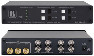 Kramer 6810HDxl 3G HD-SDI Audio Embedder and De-embedder