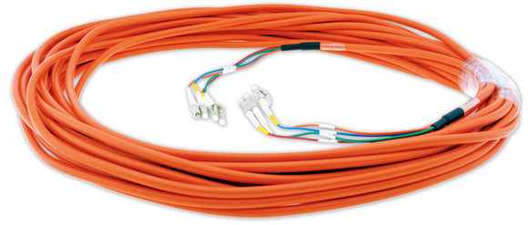 Kramer C-4LC/4LC-99 4 LC (M) to 4 LC (M) Fiber Optic Cable (99 Ft)