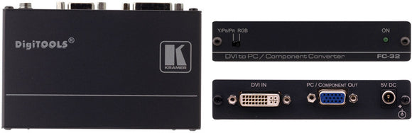 Kramer FC-32 DVI to Computer Graphics/Component/HDTV Video Format Converter