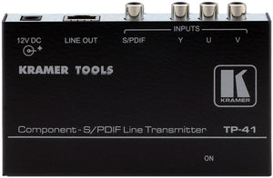 Kramer TP-41 Component (3-RCA) & S/PDIF Line Transmitter