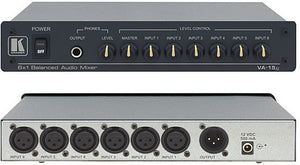 Kramer VA-15XL 6X1 Balanced Audio Mixer