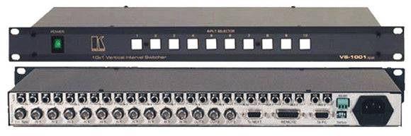 Kramer VS-601XLM 6x1:3 Composite Video & Stereo Audio Switcher