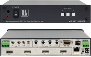 Kramer VS-311H 3x1 HDMI and SPDIF Digital Audio Standby Switcher